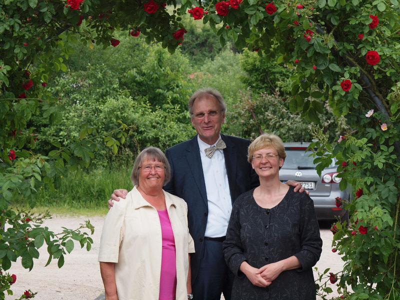 Pfarrerin Ute Dörger, Pfarrer Stephan Melchers, Pfarrerin Angelika Giesecke